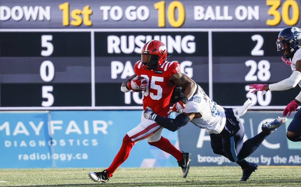 Les Stampeders sans pitié pour les Argonauts, qu’ils rossent 29-2