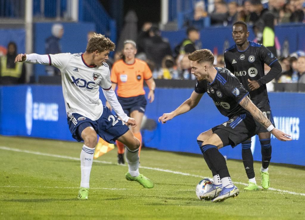 Le CF Montréal bat DC United et garde les yeux sur le premier rang de l’Est