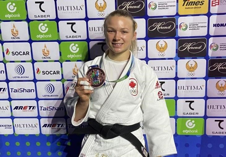 Jessica Klimkait remporte le bronze aux Mondiaux de judo