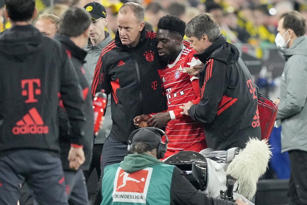 Alphonso Davies souffre d’une contusion crânienne, son absence est indéterminée