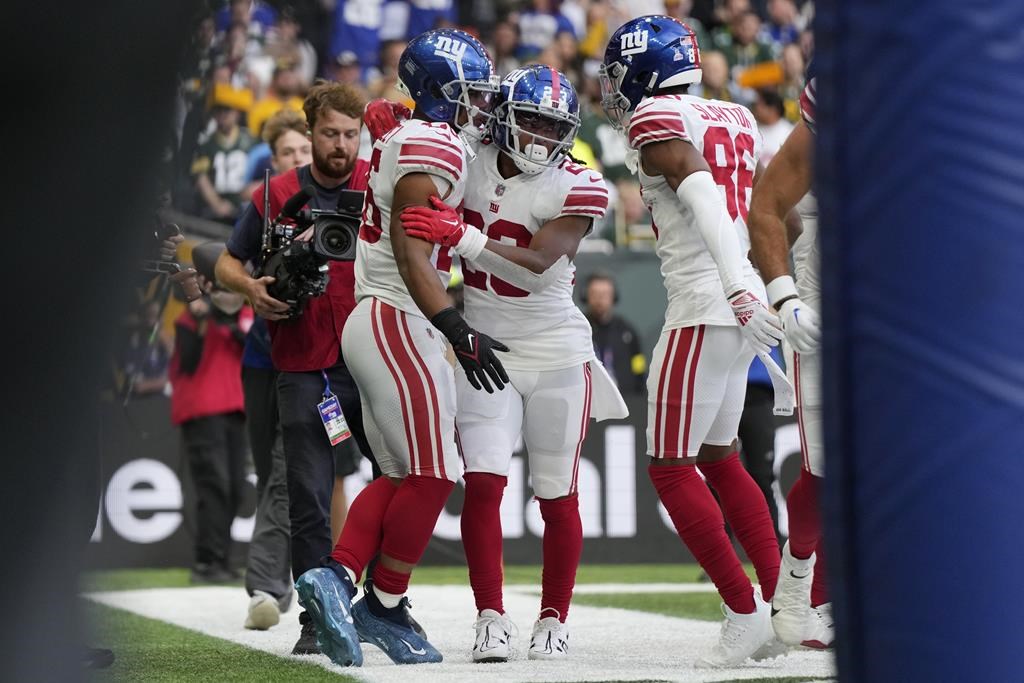 Les Giants l’emportent 27-22 et gâchent le premier voyage des Packers à Londres