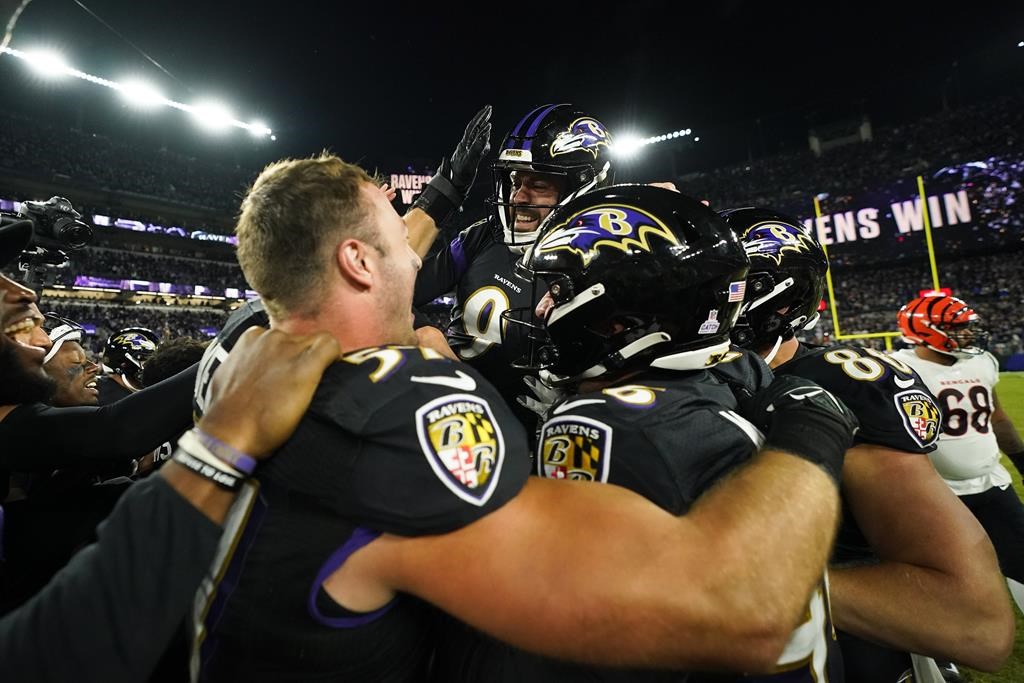 Le botté de Tucker offre la victoire aux Ravens 19-17 contre Bengals