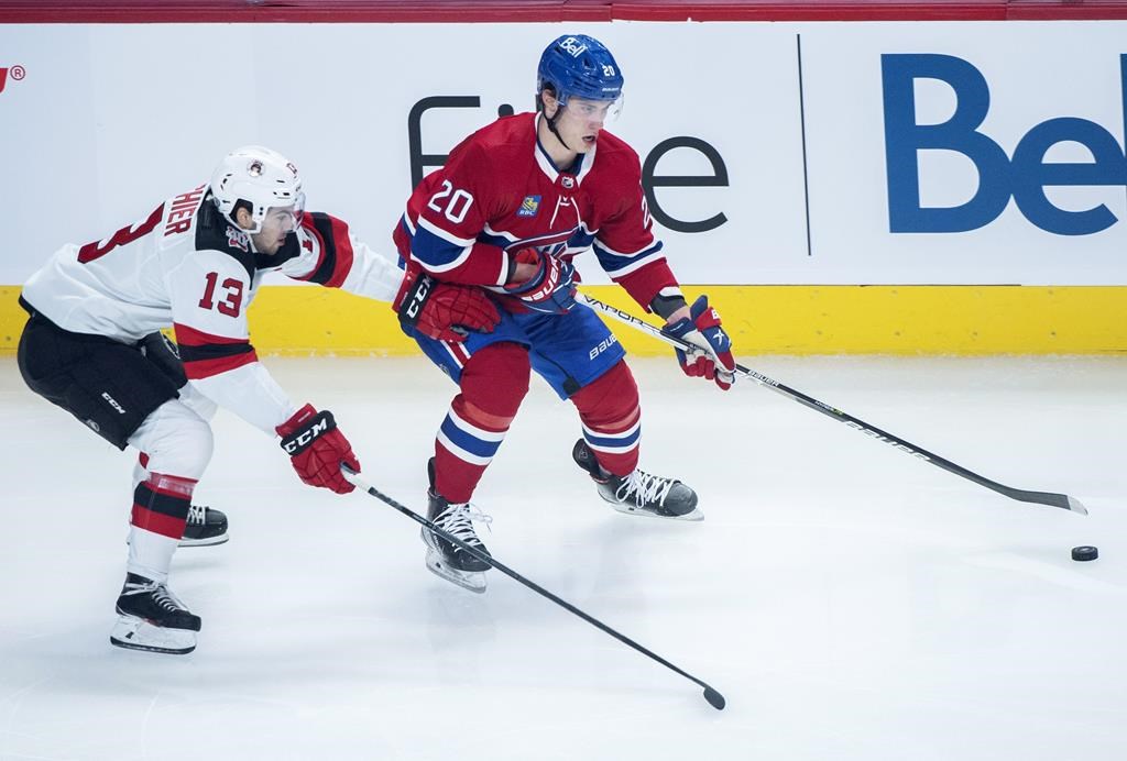 Slafkovsky, Guhle, Xhekaj et Harris ont gagné un poste avec le Canadien