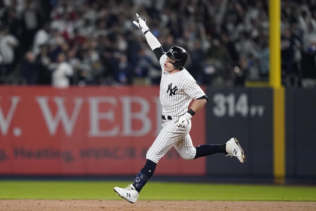 Rizzo cogne un circuit de deux points et les Yankees battent Cleveland, 4-1