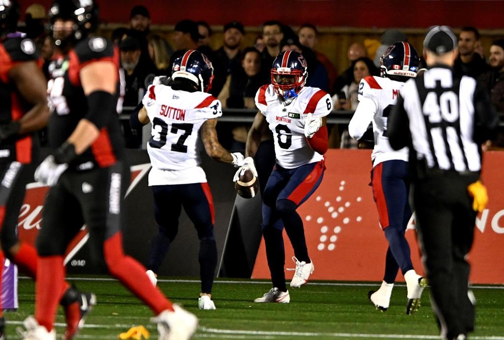 Une victoire de 34-30 permet aux Alouettes de se qualifier pour les éliminatoires