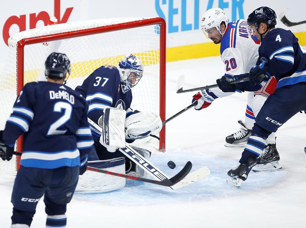 Scheifele marque deux buts et les Jets battent les Rangers 4-1