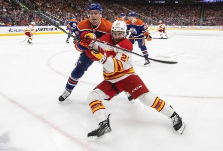 Les Flames commencent le match en force et tiennent le coup face aux Oilers