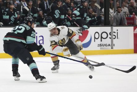 Jonathan Marchessault inscrit deux buts et les Golden Knights défont le Kraken 5-2