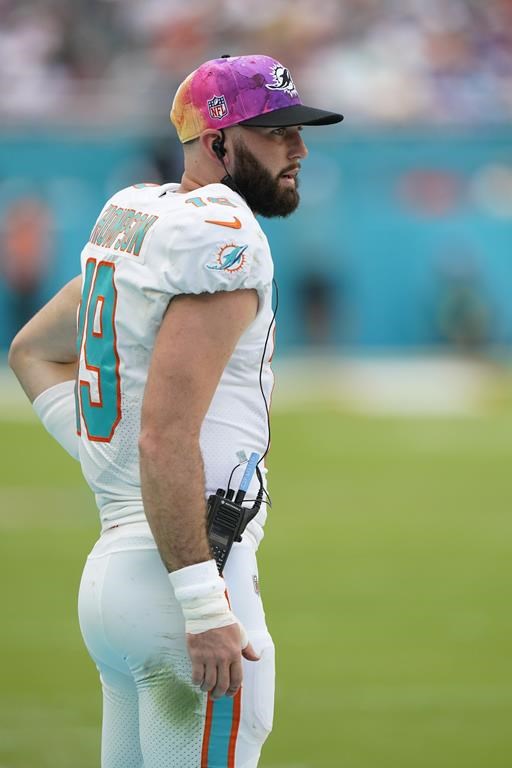 Les Dolphins perdent le quart Skylar Thompson et le match face aux Vikings