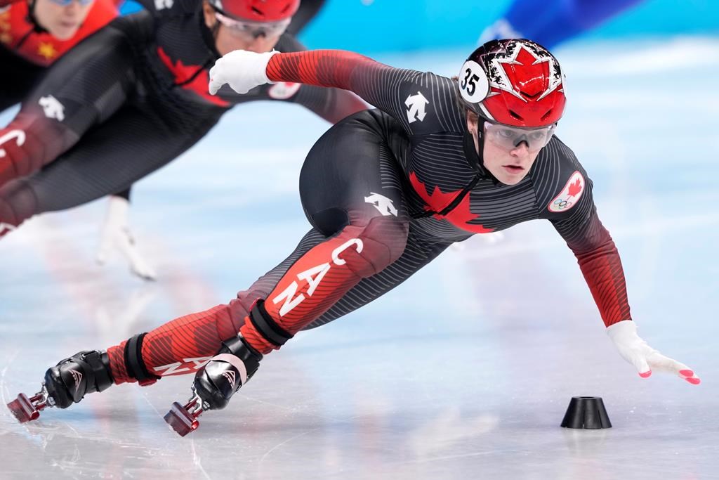 Kim Boutin et Steven Dubois sont couronnés champions canadiens en courte piste