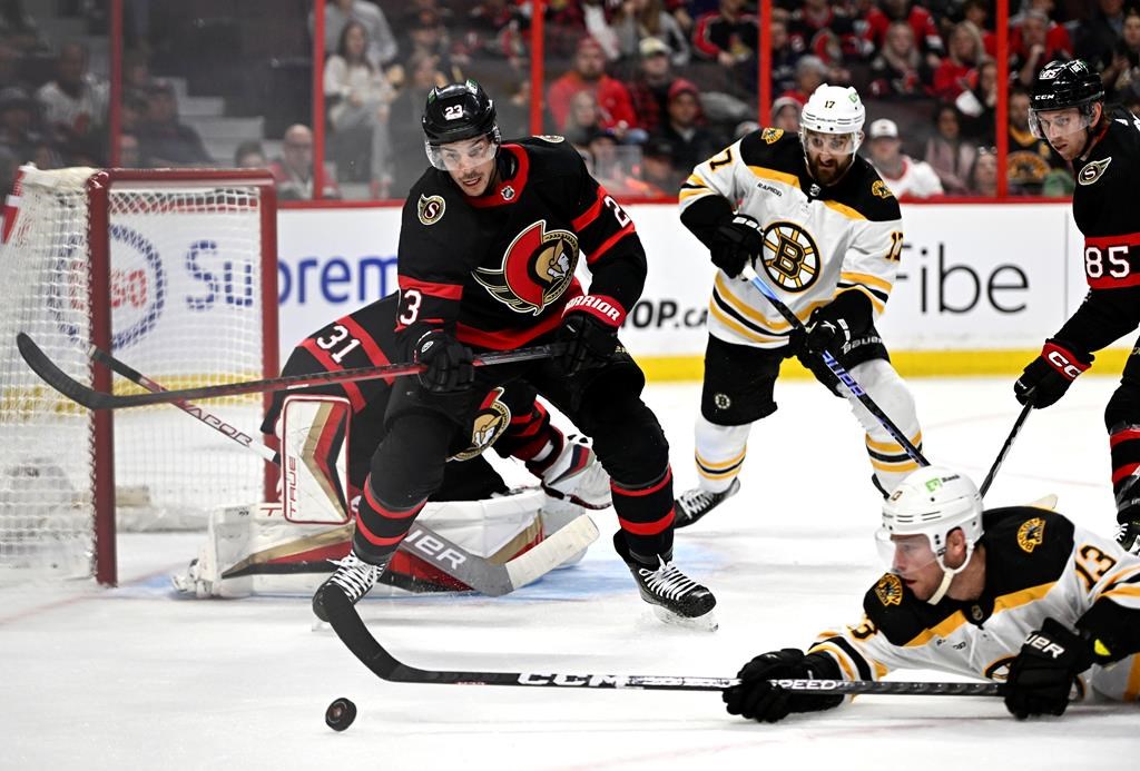 Les Sénateurs sortent gagnants d’un duel offensif contre les Bruins