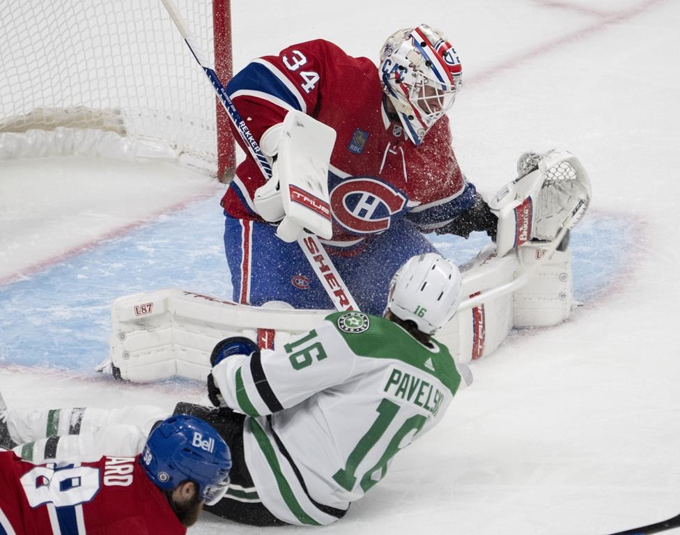 Pavelski marque trois fois et les Stars s’imposent 5-2 face au Canadien