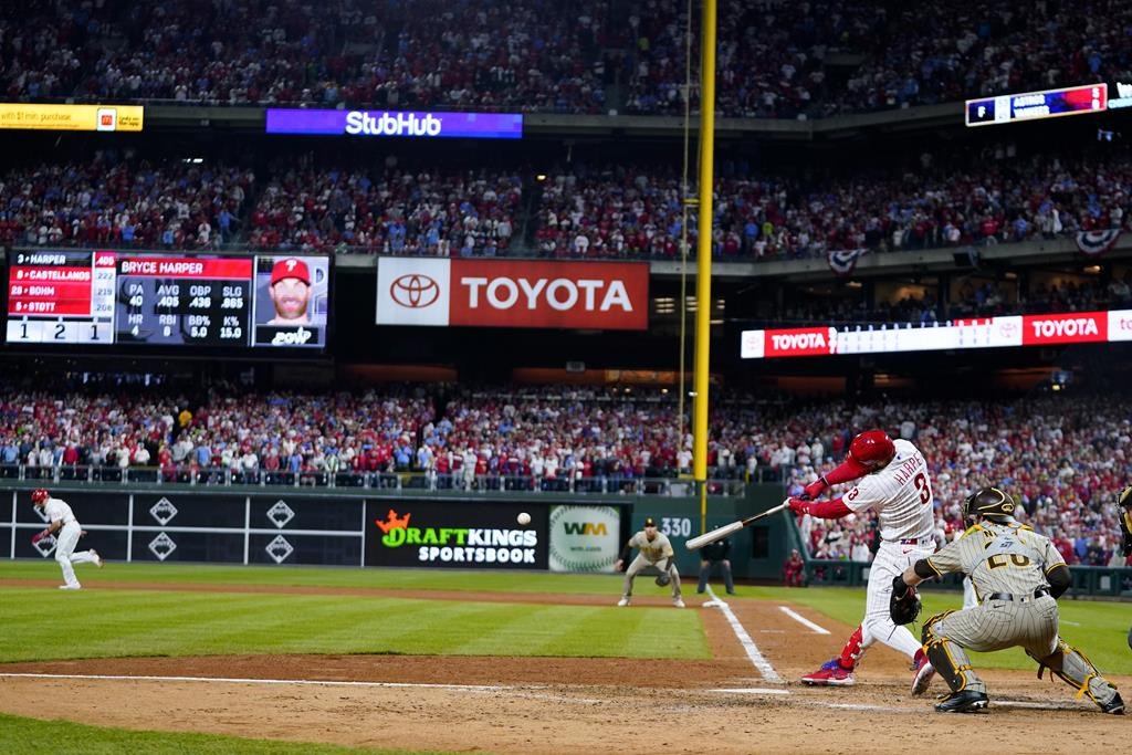 Les Phillies frappent quatre circuits et s’approchent de la Série mondiale