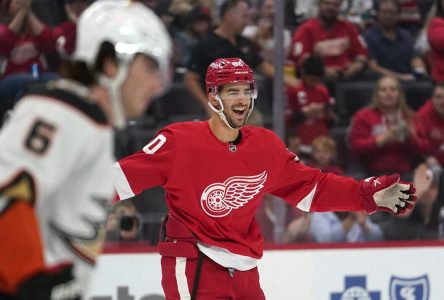 Kubalik inscrit un but et obtient 2 aides dans un gain des Red Wings contre les Ducks