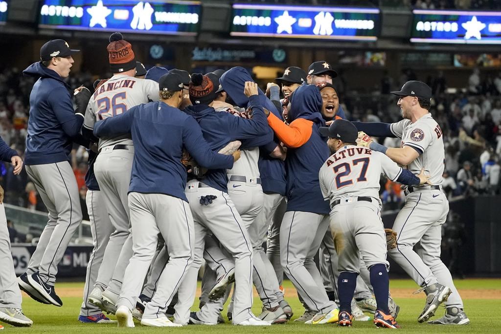 Les Astros défont les Yankees en quatre matchs et joueront la Série mondiale