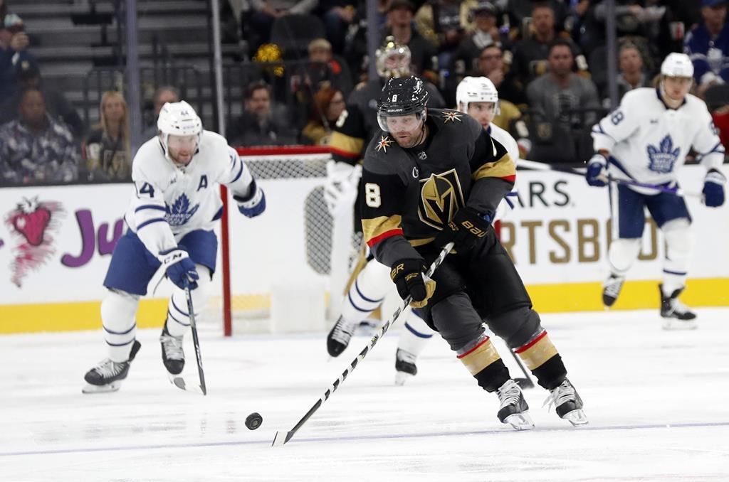 Kessel égale un record et les Golden Knights défont les Maple Leafs 3-1