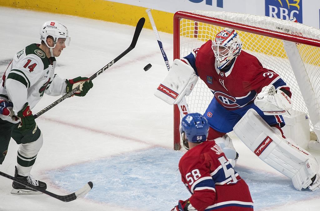 Marc-André Fleury repousse 26 tirs et le Wild défait le Canadien 3-1