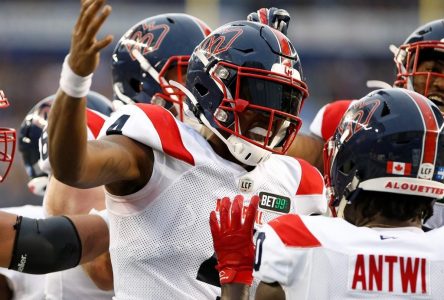 Le quart Dominique Davis sera le partant des Alouettes samedi à Toronto