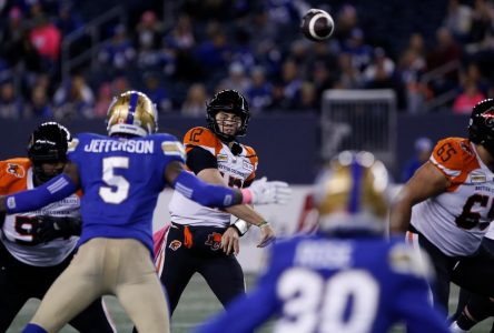 Les Blue Bombers ruinent le retour de Rourke et défont les Lions 24-9