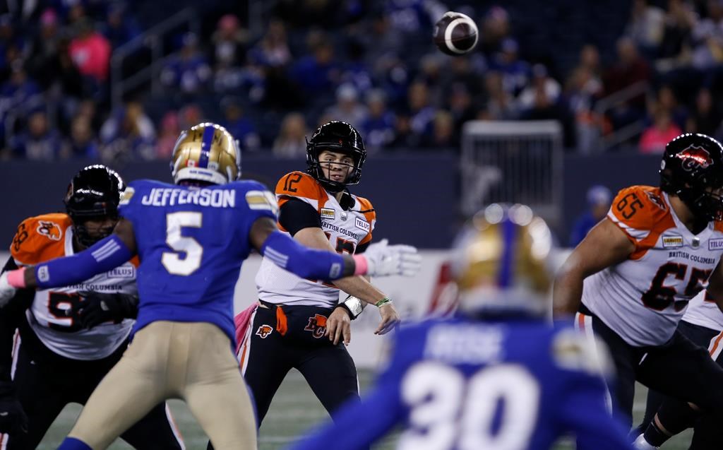 Les Blue Bombers ruinent le retour de Rourke et défont les Lions 24-9