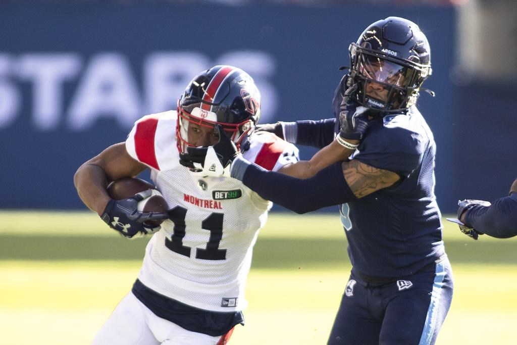 Les Alouettes terminent la saison régulière en gagnant 38-33 à Toronto