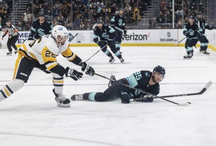 Le Kraken l’emporte 3-1 et inflige un quatrième revers de suite aux Penguins