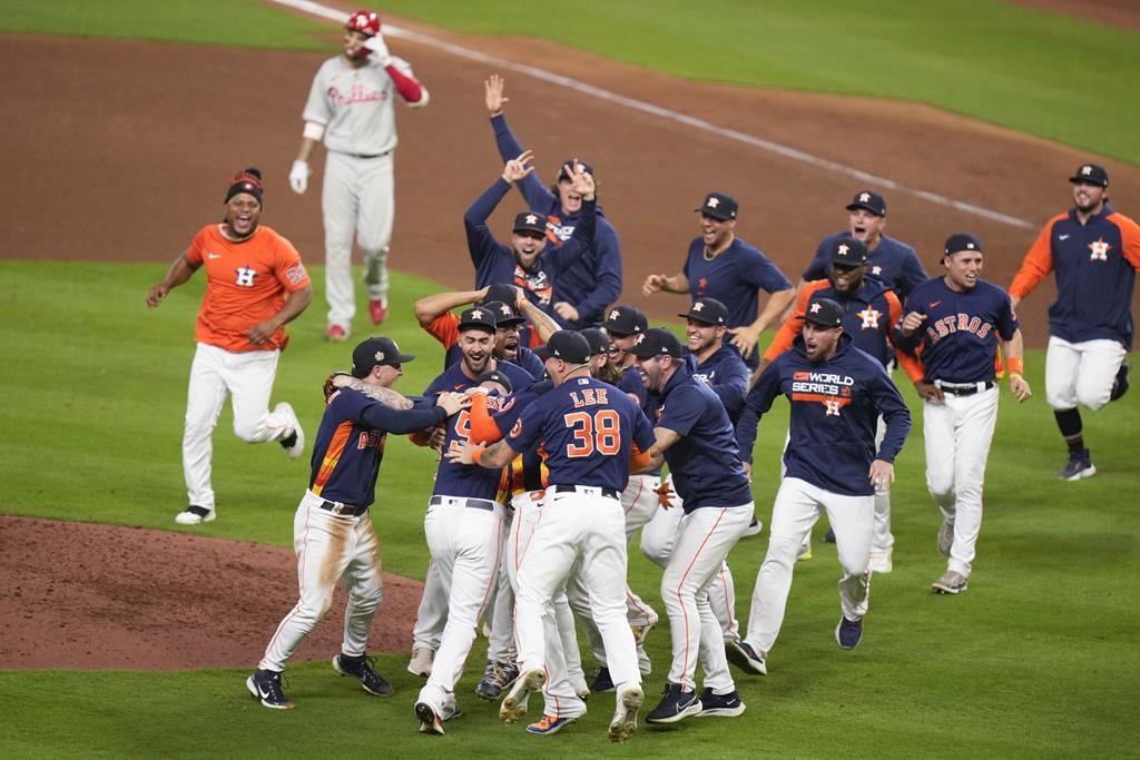 Les Astros battent les Phillies en six matchs et gagnent la Série mondiale