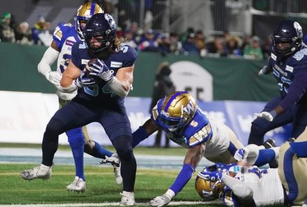 Les Argonauts défont les Blue Bombers et remportent la 109e finale de la Coupe Grey