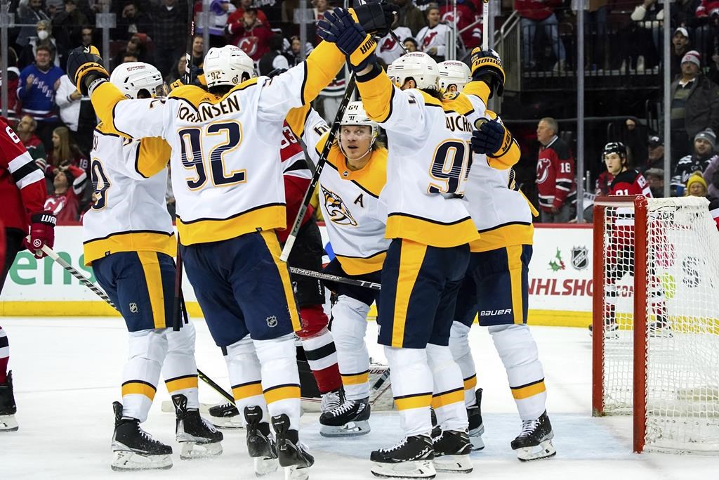 Johansen marque en prolongation et les Predators battent les Devils 4-3