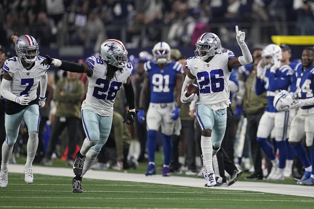 Les Cowboys inscrivent 33 points au 4e quart et défont les Colts 54-19