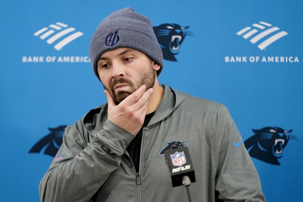 Les Panthers de la Caroline libèrent le quart-arrière Baker Mayfield