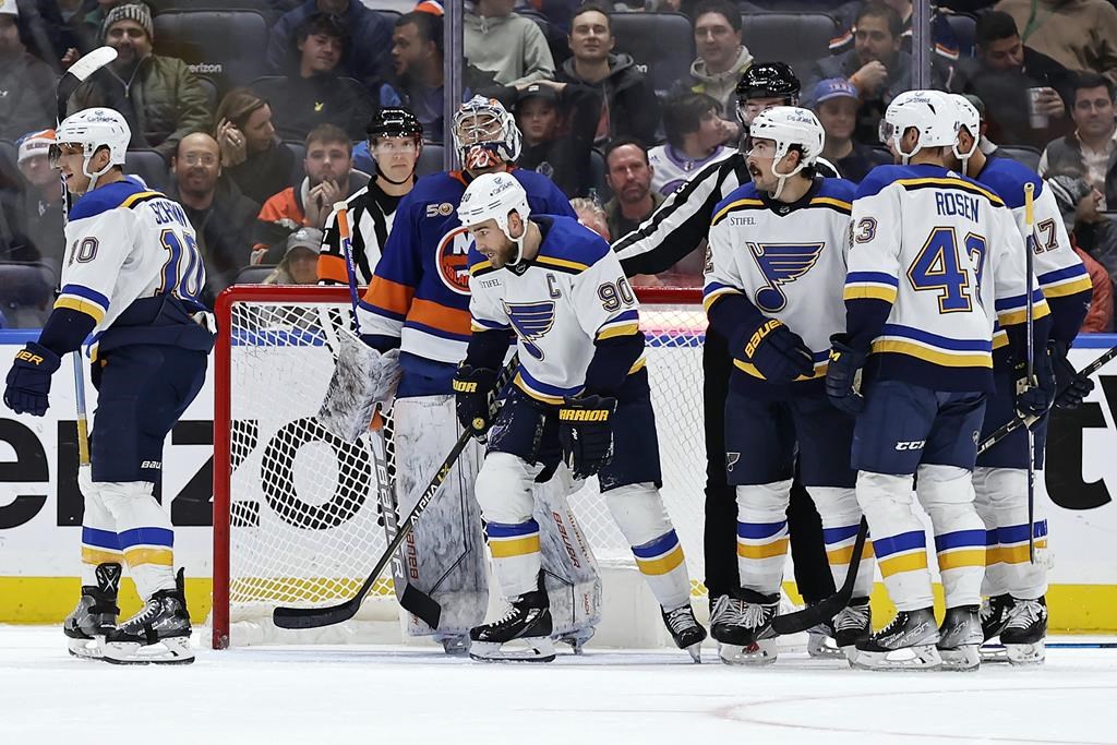 Une première victoire en 5 matches pour les Blues, 7-4 face aux Islanders