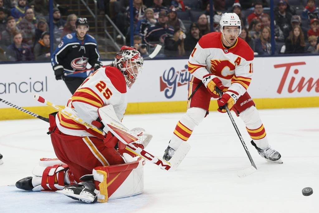 Laine marque sur le premier tir et les Blue Jackets battent les Flames 3-1