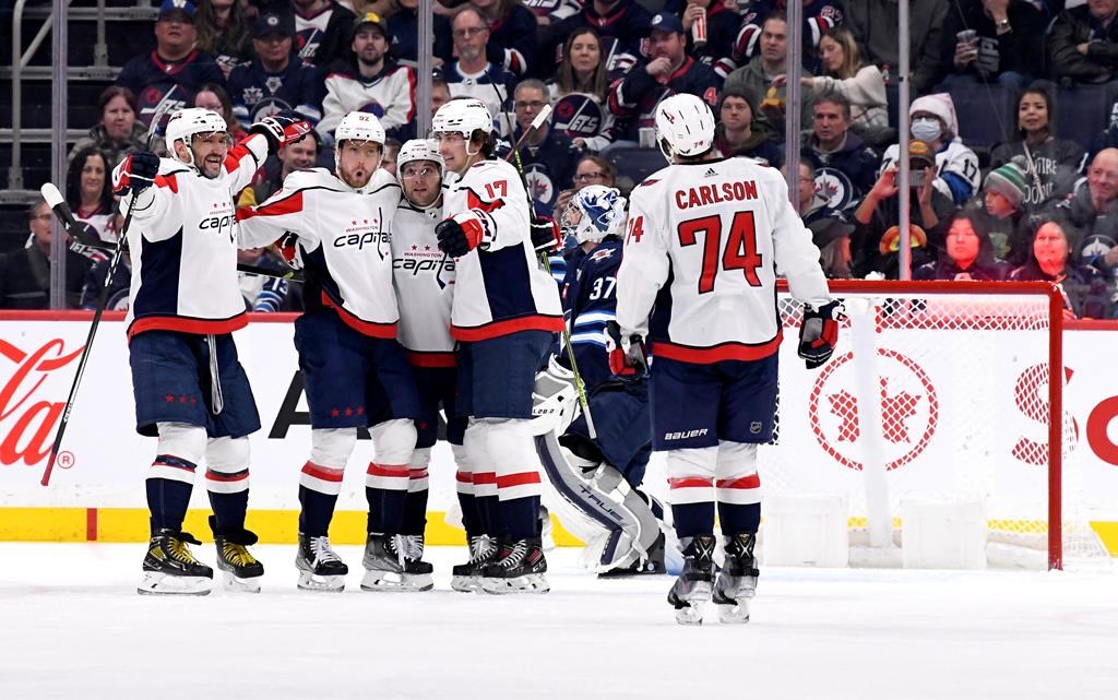 Les Capitals défont les Jets 5-2 sans problème