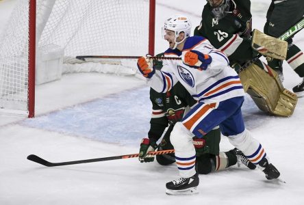 Boldy marque un but et ajoute une aide dans un gain de 2-1 du Wild face aux Oilers