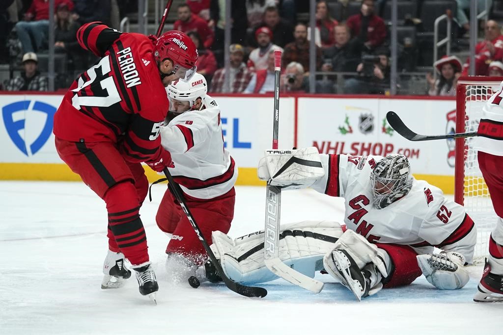 Brady Skjei permet aux Hurricanes de blanchir les Red Wings 1-0