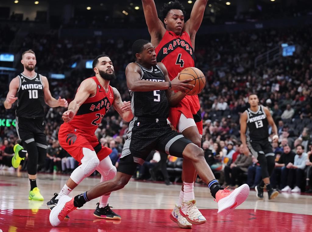 Les Raptors encaissent un troisième revers de suite, 124-123 face aux Kings