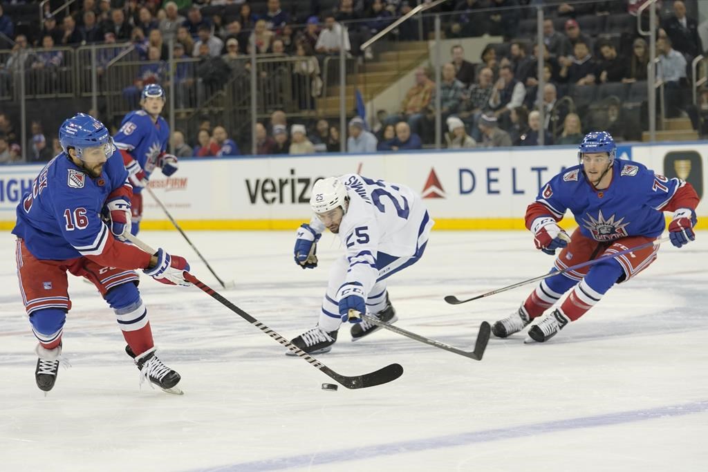 Vesey marque deux fois dans un gain de 3-1 contre les Maple Leafs