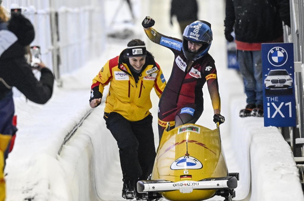 L’Allemagne triomphe à nouveau au bobsleigh et rafle les deux médailles d’or