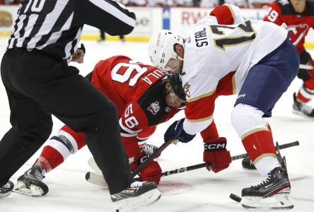 Reinhart et Bobrovsky brillent dans un gain contre les Devils de 4-2