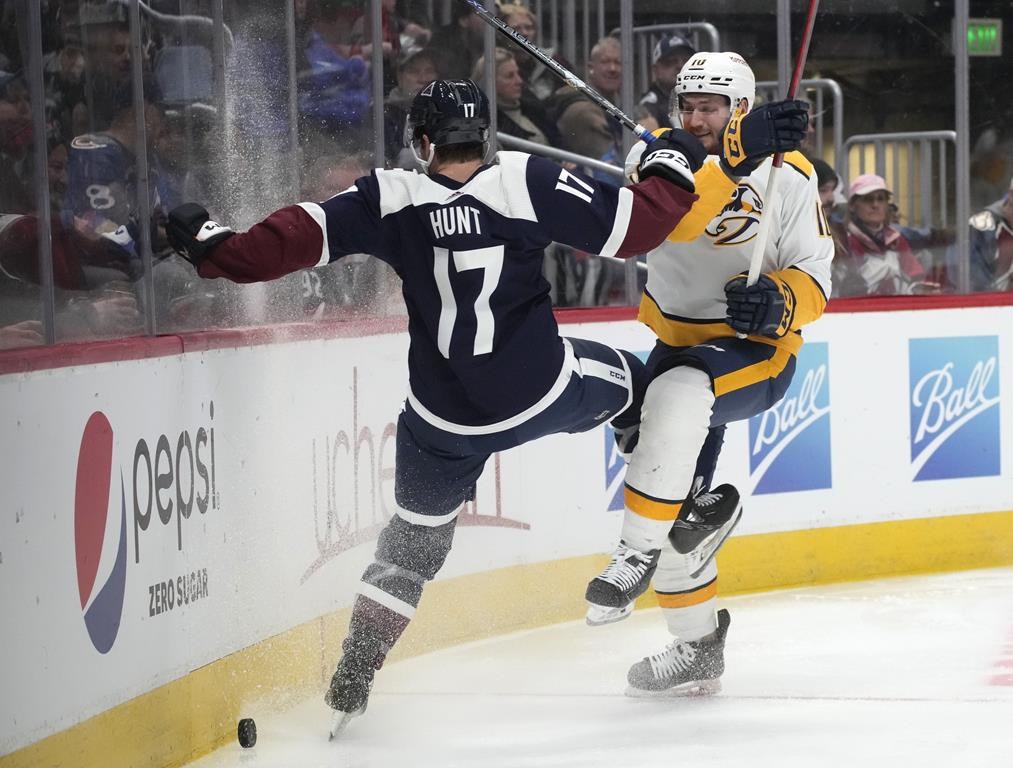 Rantanen et Newhook s’occupent des Predators et l’Avalanche gagne 3-1