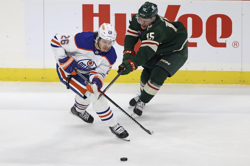 Wild: Mason Shaw suspendu pour deux matchs pour coup de genou