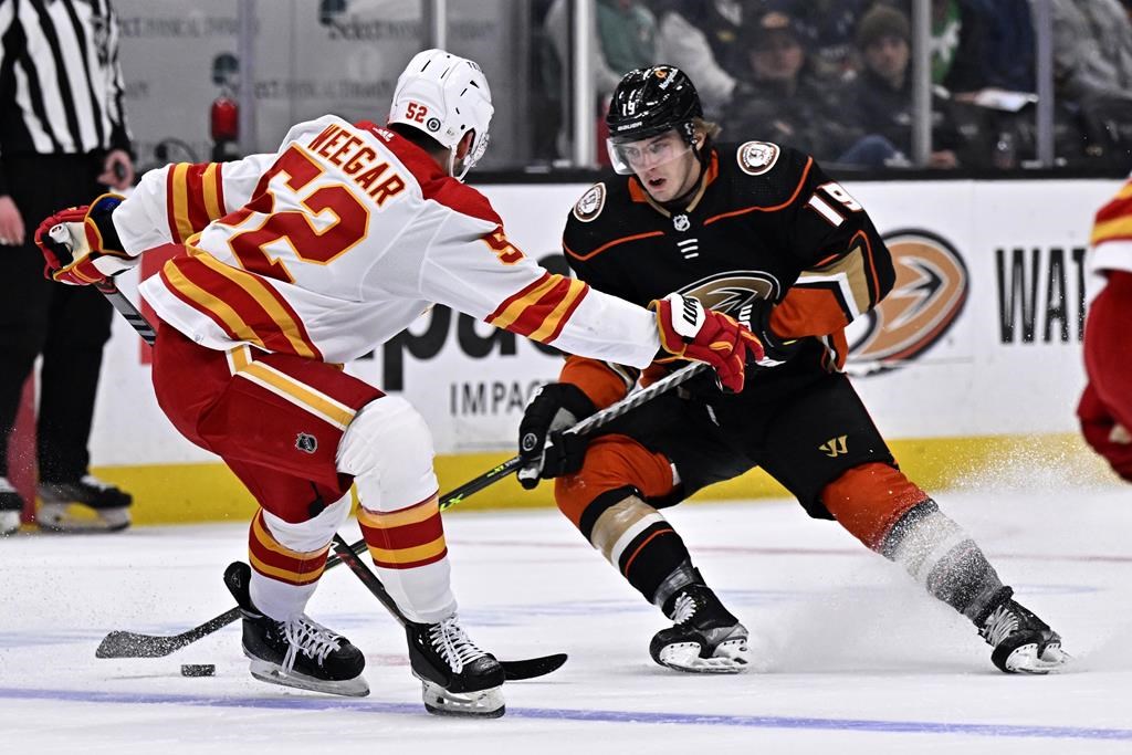 Andersson procure la victoire aux Flames contre les Ducks, 3-2