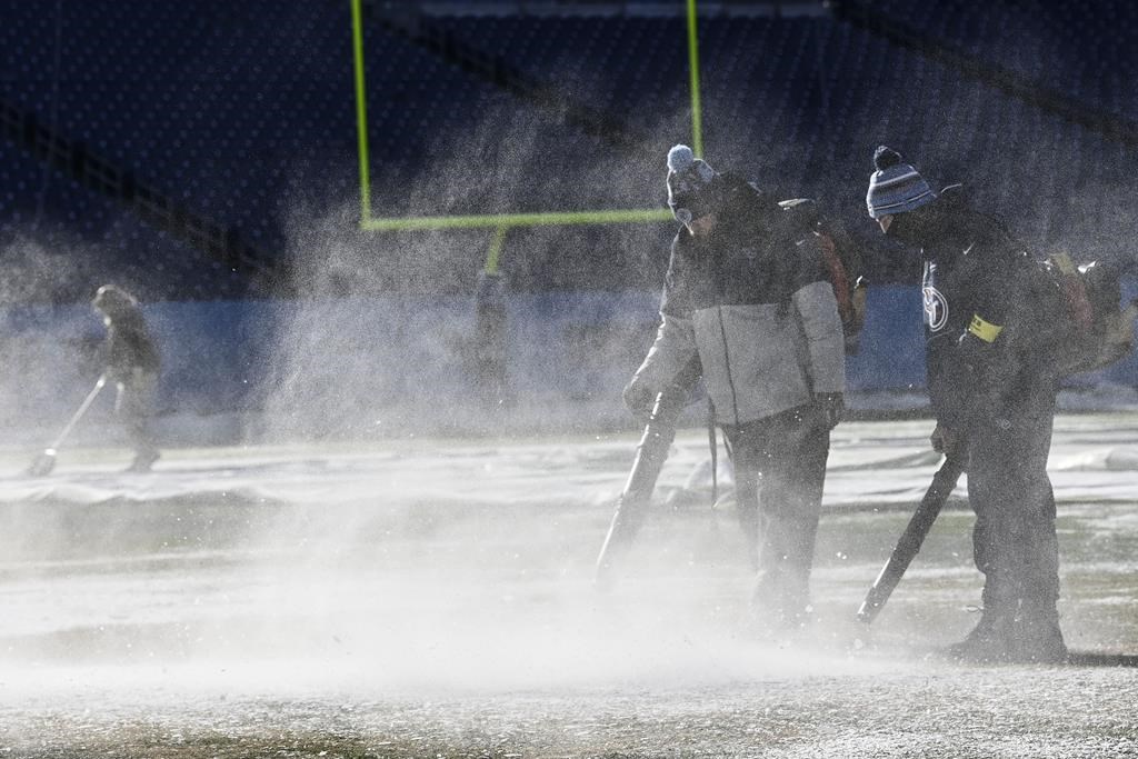 Le froid retarde d’une heure le début du match entre les Texans et les Titans