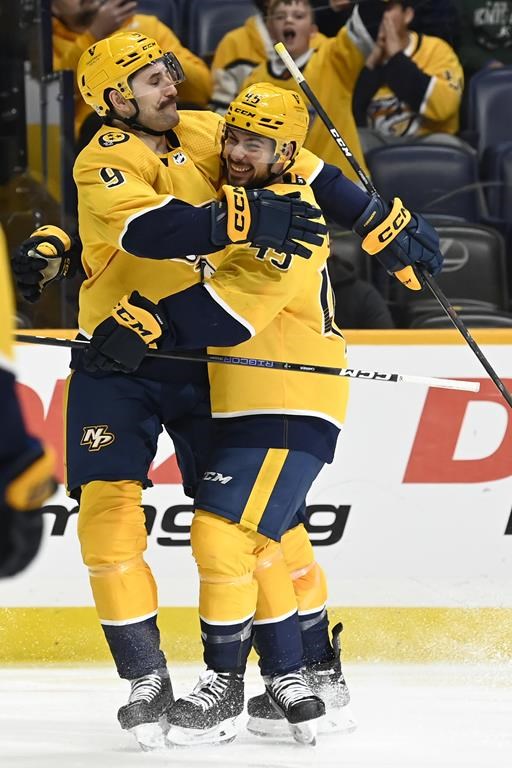 Roope Hintz réalise un doublé contre les Predators et les Stars s’imposent 3-2