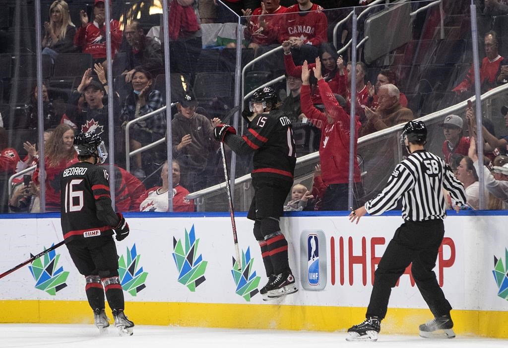 Le Canada termine la ronde préliminaire en dominant la Suède 5-1