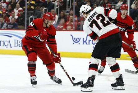 Les Red Wings viennent de l’arrière pour triompher 4-2 contre les Sénateurs