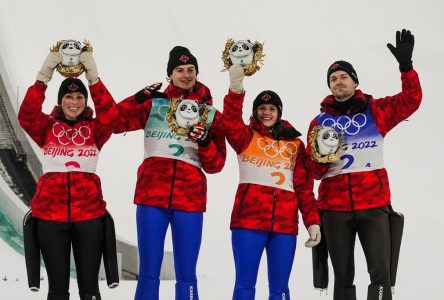 Saut à skis: la Canadienne Alexandria Louttit se classe 4e en Coupe du monde