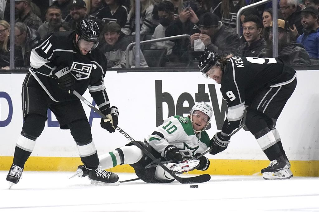 Adrian Kempe marque en troisième période et les Kings résistent aux Stars