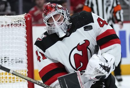 Vitek Vanecek réalise 32 arrêts et les Devils battent les Red Wings 5-1